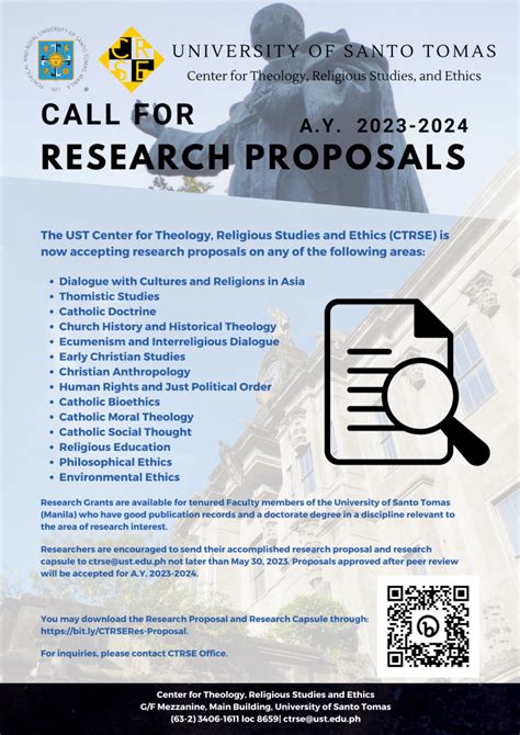 Current Call For Proposals 2024 Berna Cecilia