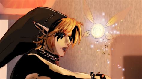 Goth Link Legend Of Zelda Speedpaint Youtube