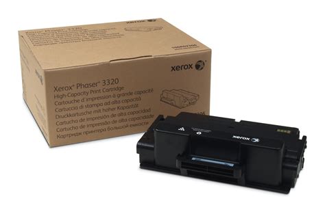 Black high CAP toner cartridge, PHASER 3320 106R02306 Genuine Xerox ...