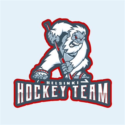 Smash Everyone with Your Own Hockey Logo | Placeit