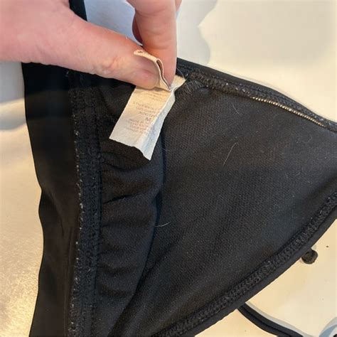 Hobie Swim Hobie Black Bikini With Floral Embroidery Medium Bottoms Small Top Poshmark