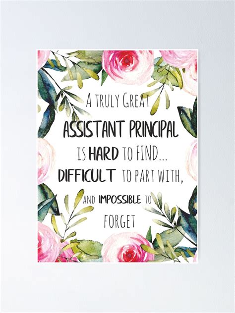 Great Assistant Principal Farewell T Leaving T Idea Assistant Principal Thank You Quote