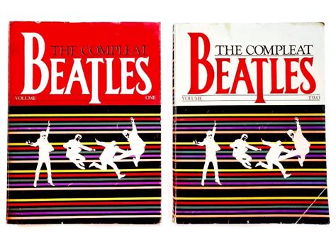 The Compleat Beatles Volumes One Two By Milton Okun 1981 First