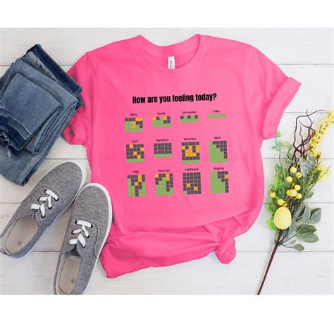 Wordle Tee, How Are You Feeling Today? Wordle Lover, Wordl Gift, Mom