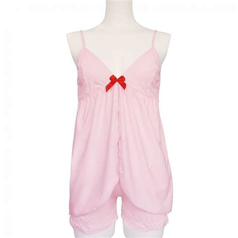 Tamatoys Pink Nightwear Set For Otokonoko L DSC Sex Toys Shop