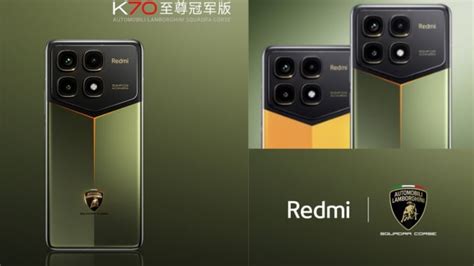 Xiaomi Luncurkan Redmi K70 Ultra Lamborghini Edition Begini Penampakannya