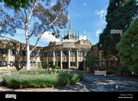 Newman College University Of Melbourne Australia Stock Photo Alamy