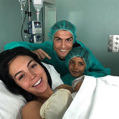 Cristiano Ronaldo Welcomes Daughter Alana Martina