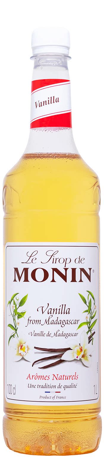 Monin Vanille Madagaskar Sirup PET Flasche 1 Liter CONALCO Spirituosen