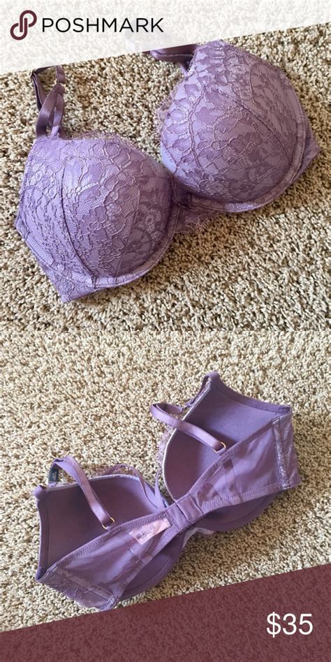 Victorias Secret Push Up Bra •push Up •adjustable Straps •underwire