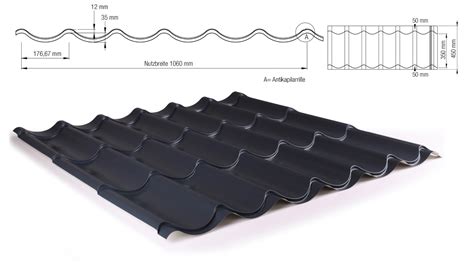 Weckman Dach Pfannenblech Sterreich Ziegeldachoptik Kdach