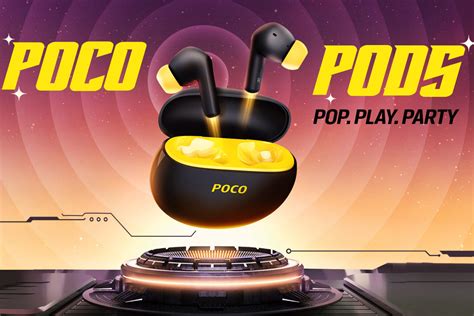 Xiaomi's brand new TWS earbuds, POCO Pods has been unveiled in India ...