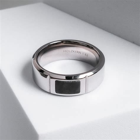 disk ring marblesilver holzkern