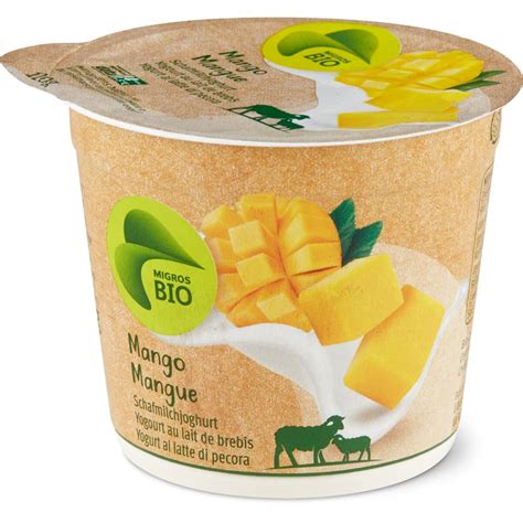 Migros Bio Sheep S Milk Yogurt Mango Migros