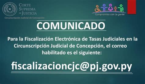 Fiscalización Electrónica Poder Judicial Concepción