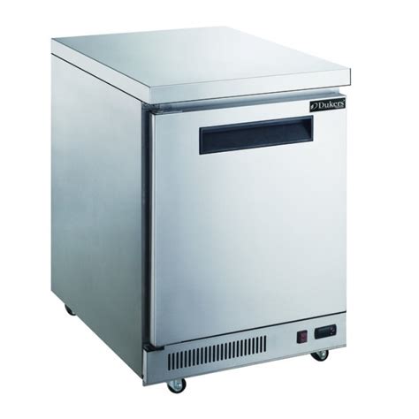 7 cu. ft. Single Door Undercounter Freezer in Stainless Steel