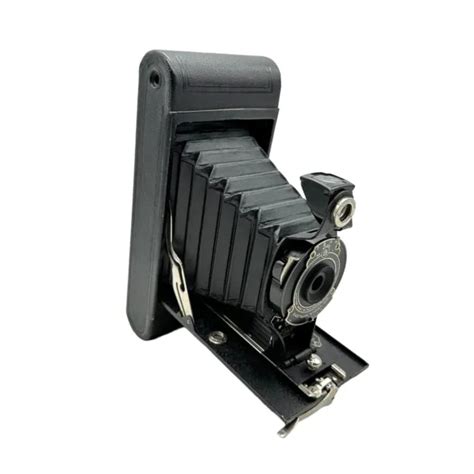 Antique Camera Eastman Kodak 1930s No 2a Hawk Eye Model B Folding