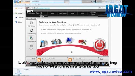 How To Use Nero Burning Rom To Create Music Album Youtube