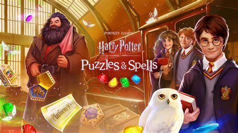 Zynga Launches Harry Potter Puzzles And Spells Match 3 Puzzle Game