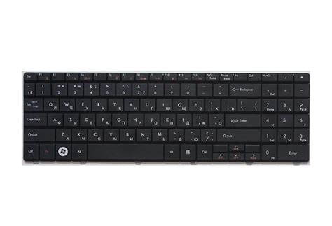 ᐉ Клавиатура для ноутбука Acer Gateway NV52 матовая (KB.I170G.103)