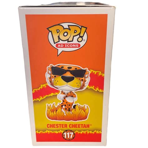 New Cheetos Flamin Hot Chester Cheetah Pop Figure Own Less