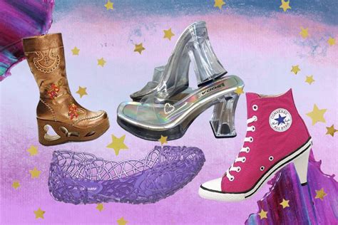 Sapatos Anos 80 E 90 Feminino