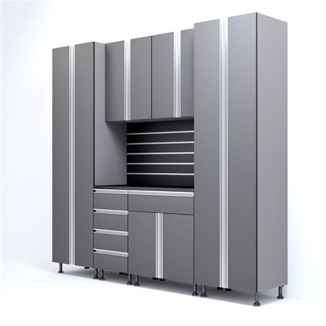 Ivy Bronx Premium Garage Cabinets 8' Storage Sets Solution with