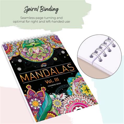 Colorya Kleurboek Voor Volwassenen Mandalas Edition Vol III A4