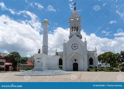 Catedral San Pedro De Macoris San Pedro Apostol Stock Photo Image