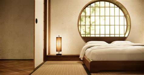 Premium Photo Interior Luxury Modern Japanese Style Bedroom Mock Up Designing The Most Beautiful