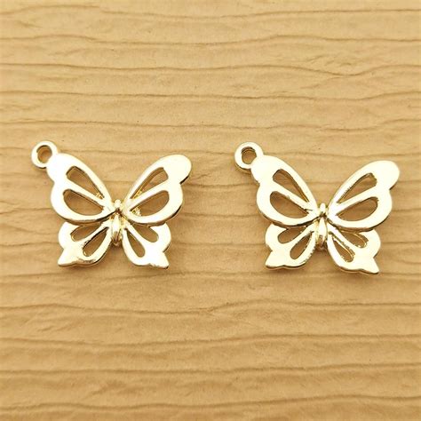 Breloque Papillon Pour Bijoux Fournitures Ex Cutives Boucle D Oreille