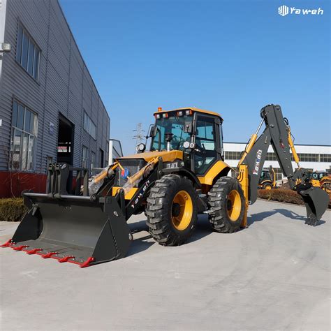 Yaweh 4cx Chinese Jcb Wheel Small Compact Tractor With Backhoe Loader