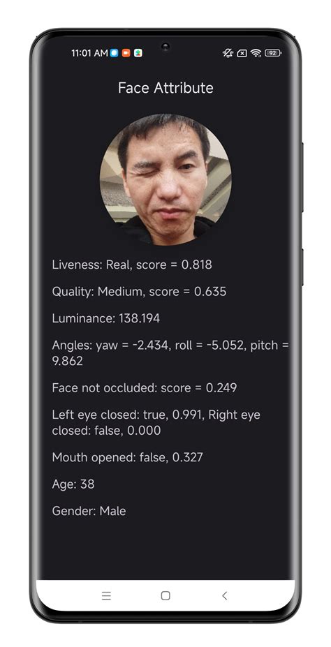 Github Kby Ai Faceattribute Android This Is A Demo Project That