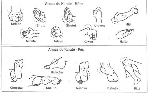 Karatê-do Shotokan: NOMES DOS GOLPES