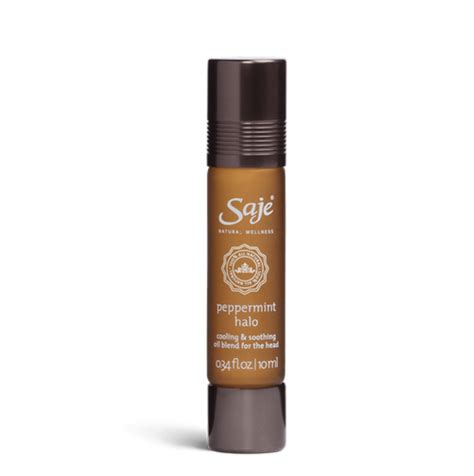 Saje Peppermint Halo Remedy Roll On Raw Beauty Talks