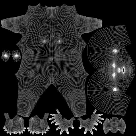 Nude Female Free Vr Ar Low Poly D Model Rigged Cgtrader