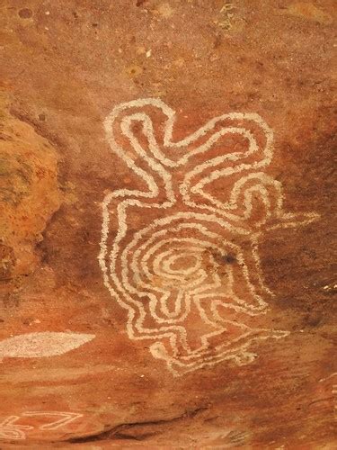 aboriginal rock art gundabooka national park caroline jones flickr