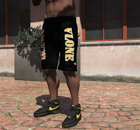 Shorts And Pants Vlone For Franklin Gta5