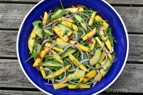 Mango Avocado And Arugula Salad Laylita S Recipes