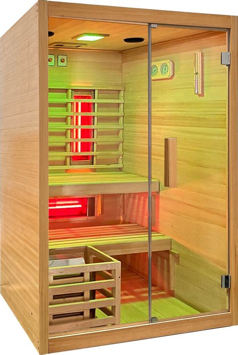 Foto Sauna Sanotechnik TwinCombi kombinovaná sauna 130 x 120 cm Zbozi cz