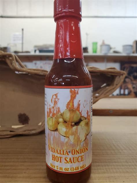 Vidalia Onion Hot Sauce Oz Hillside Orchard Farms