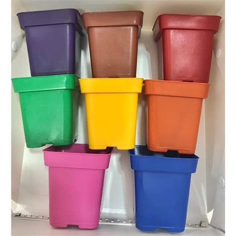 25 Vasos Pote 12 Quadrado 550 Ml Para Mudas Plantas Lembrancinhas