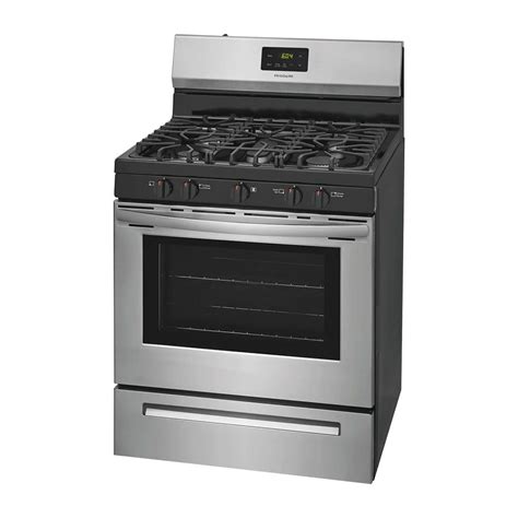 Frigidaire 30 In 5 0 Cu Ft Gas Range In Stainless Steel FCRG3052AS