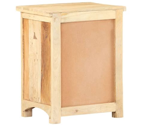 Table De Chevet X X Cm Bois De R Cup Ration Massif Table De