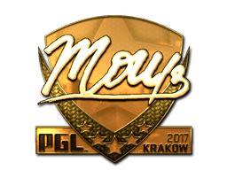 Sticker Mou Gold Krakow Cs Go Cs Wiki By Cs Money