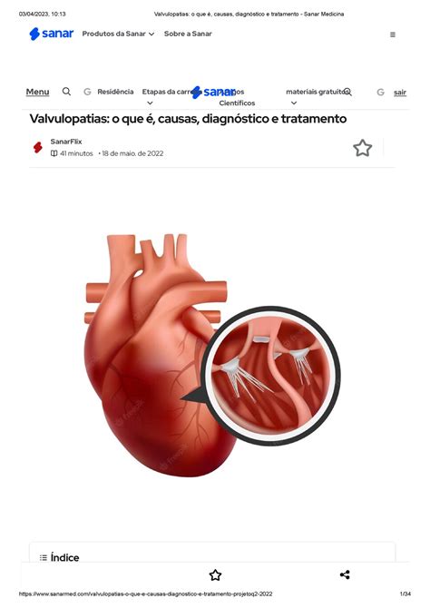 Valvulopatias O Que Causas Diagn Stico E Tratamento Sanar