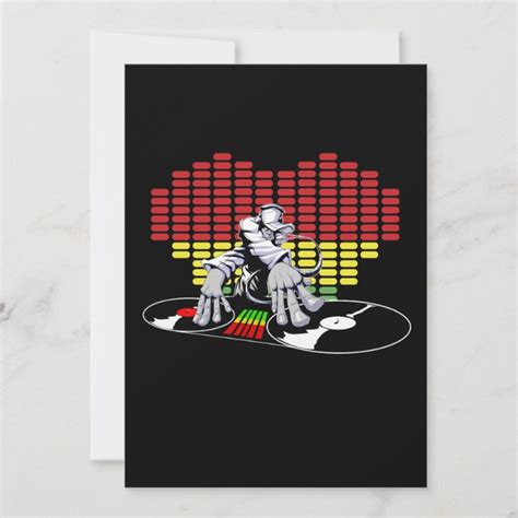 Analog DJ party invitation | Zazzle.com