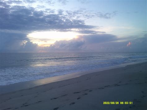 Good Sunday Morning 🌅 August 28th 2024 At Melbourne Beach Fl 🏖️