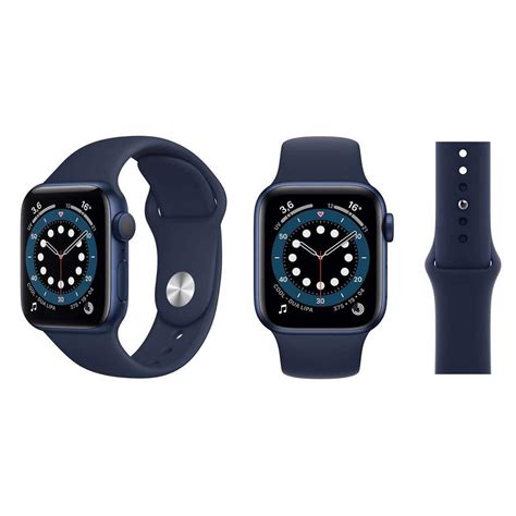 Apple Watch Series 6 2020 Gps Cellular 44 Mm Aluminium Blue