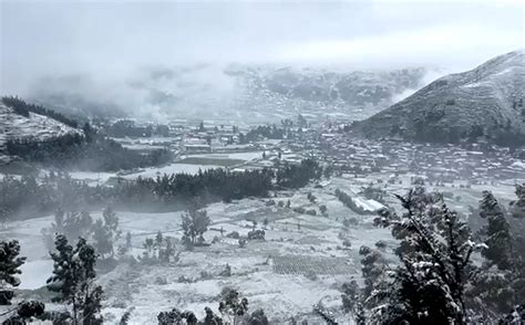 NEVADA EN CUSCO AFECTA A VUELOS T News